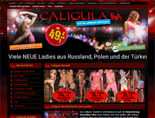 Tablet Screenshot of caligula-berlin.de